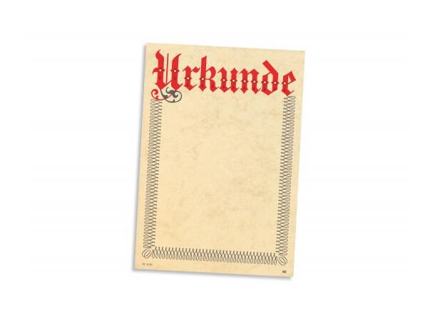 Sertifikat uten sport emblem 9,7 x 21,9 cm